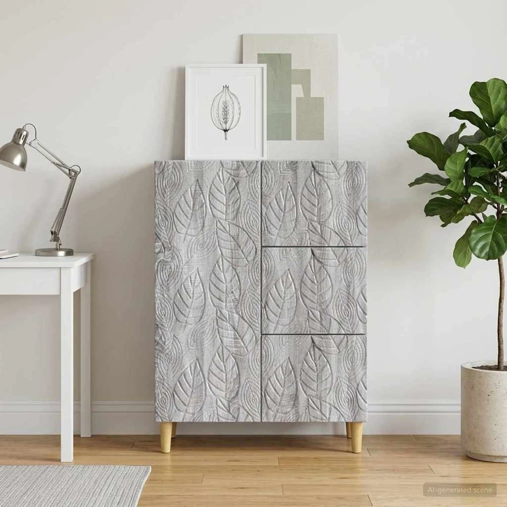 Kabalas Pilka Sonoma 66 x 34,5 x 90 cm Apdirbta mediena