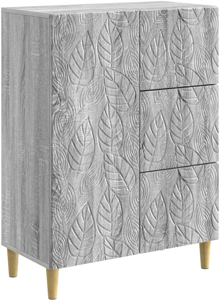 Kabalas Pilka Sonoma 66 x 34,5 x 90 cm Apdirbta mediena