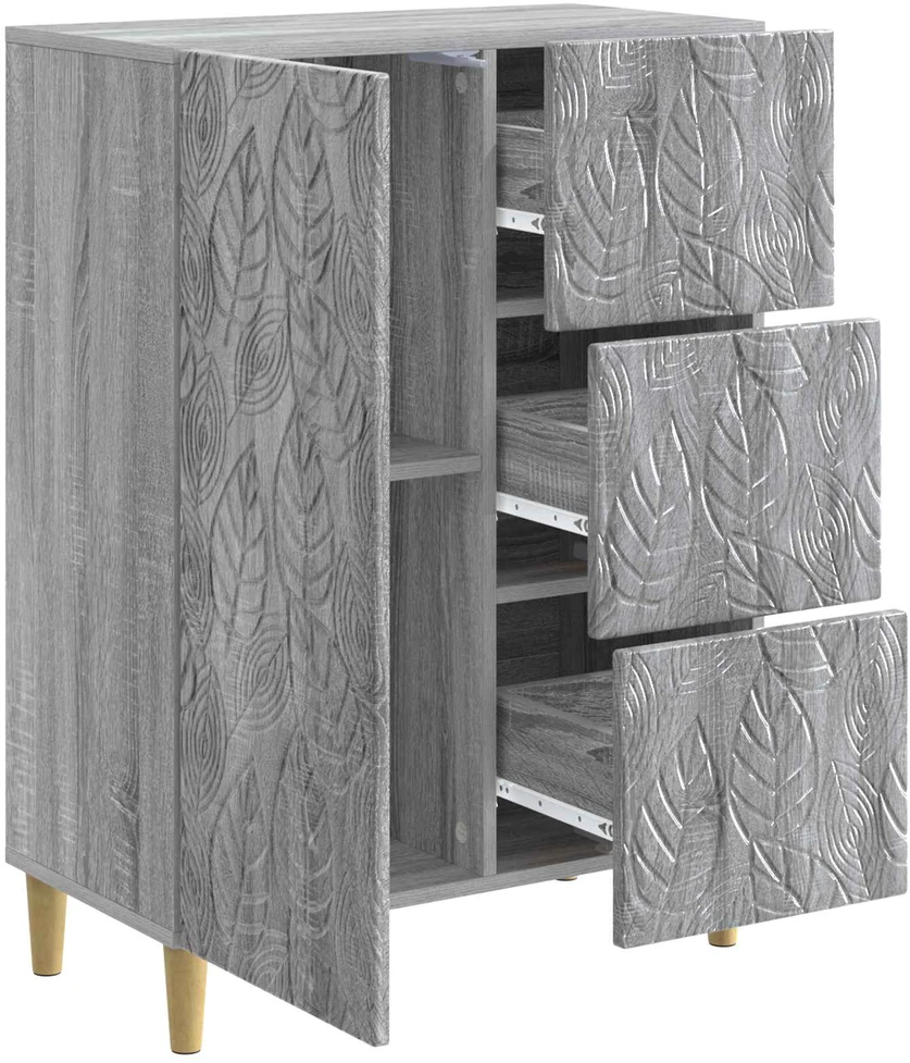 Kabalas Pilka Sonoma 66 x 34,5 x 90 cm Apdirbta mediena