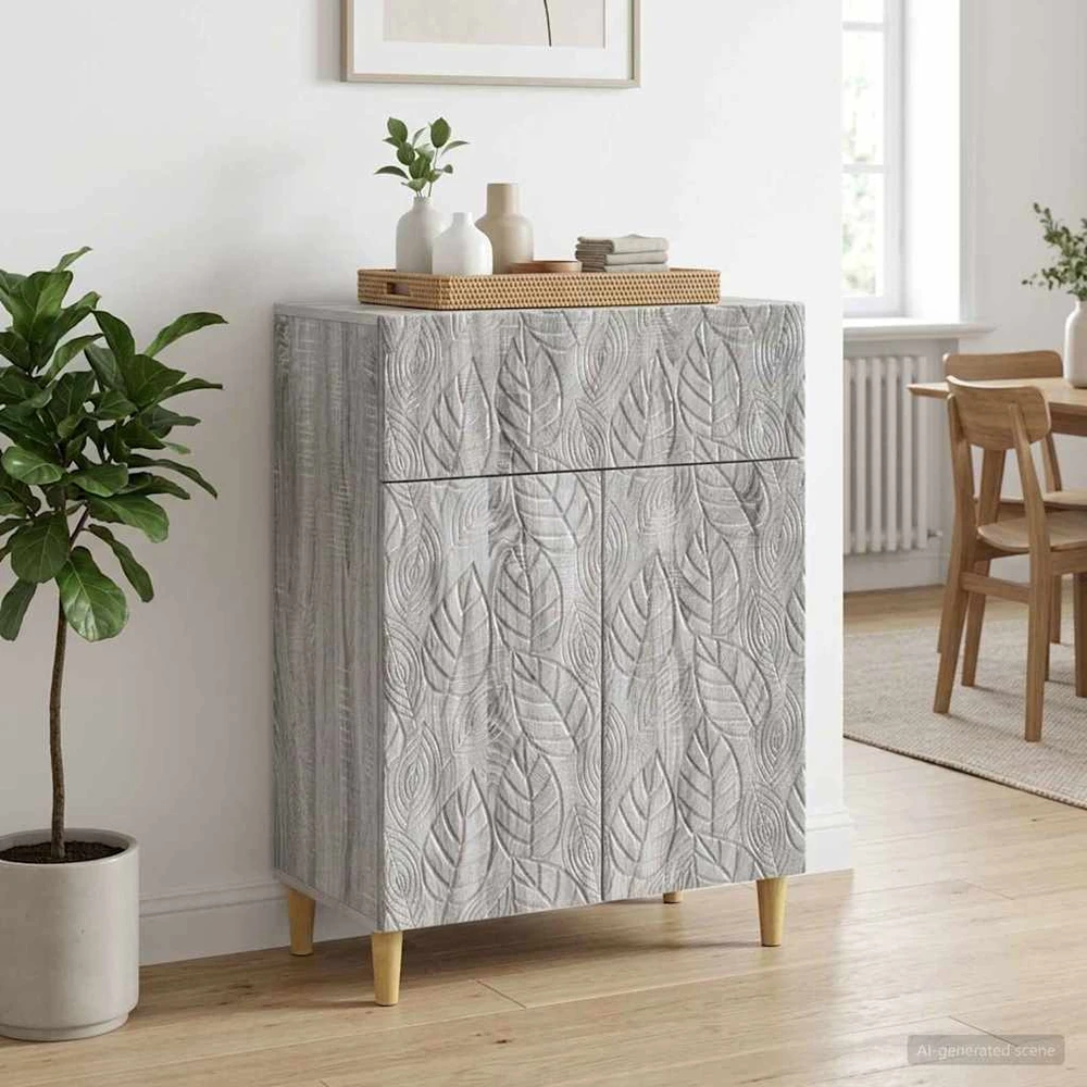 Kabalas Pilka Sonoma 66 x 34,5 x 90 cm Apdirbta mediena