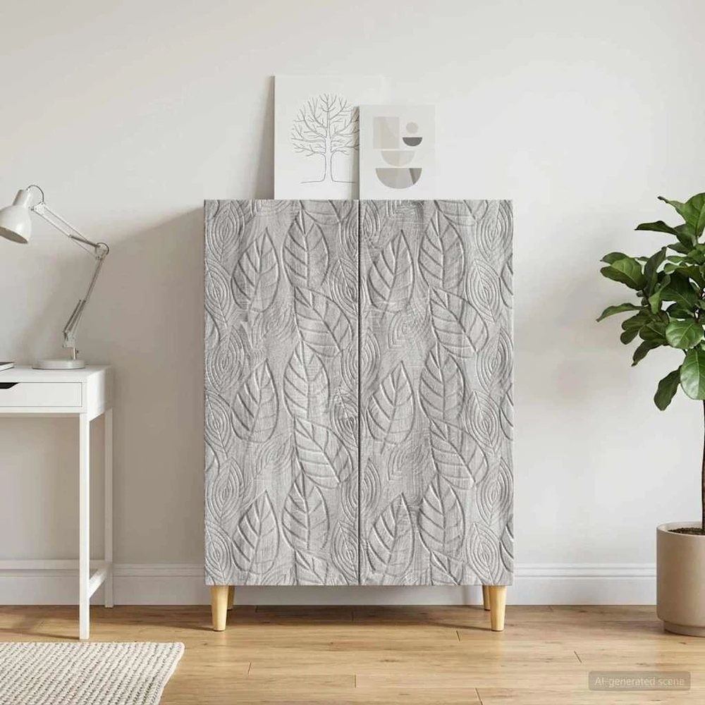 Kabalas Pilka Sonoma 66 x 34,5 x 90 cm Apdirbta mediena
