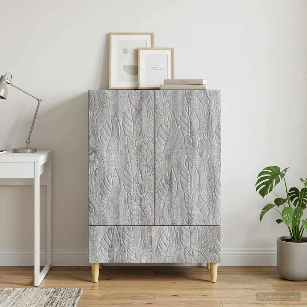 Kabalas Pilka Sonoma 66 x 34,5 x 95 cm Apdirbta mediena