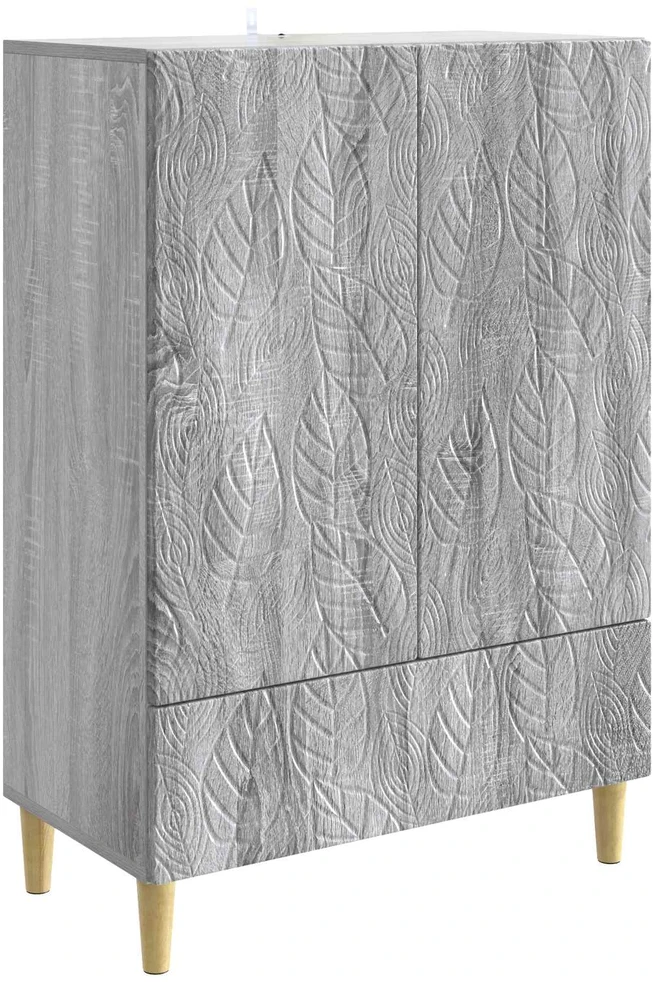Kabalas Pilka Sonoma 66 x 34,5 x 95 cm Apdirbta mediena