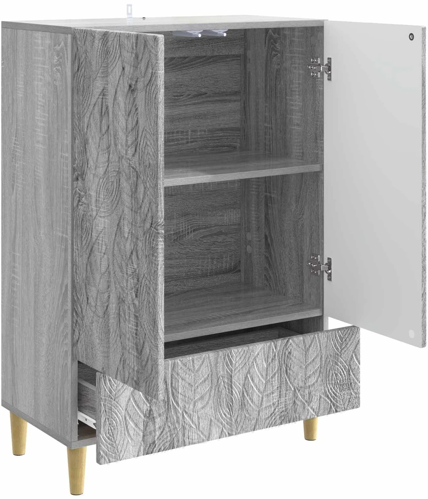 Kabalas Pilka Sonoma 66 x 34,5 x 95 cm Apdirbta mediena