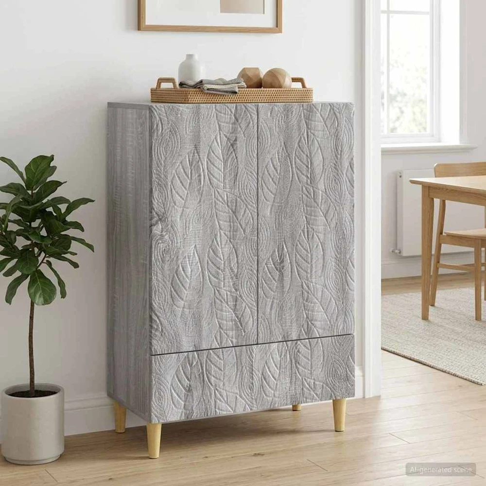 Kabalas Pilka Sonoma 66 x 34,5 x 95 cm Apdirbta mediena