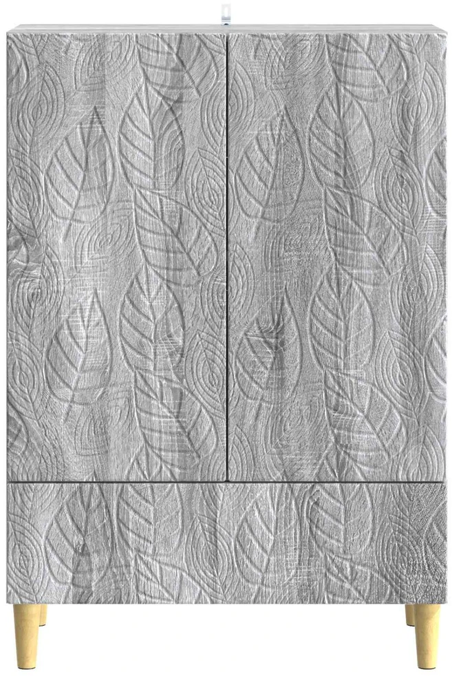Kabalas Pilka Sonoma 66 x 34,5 x 95 cm Apdirbta mediena