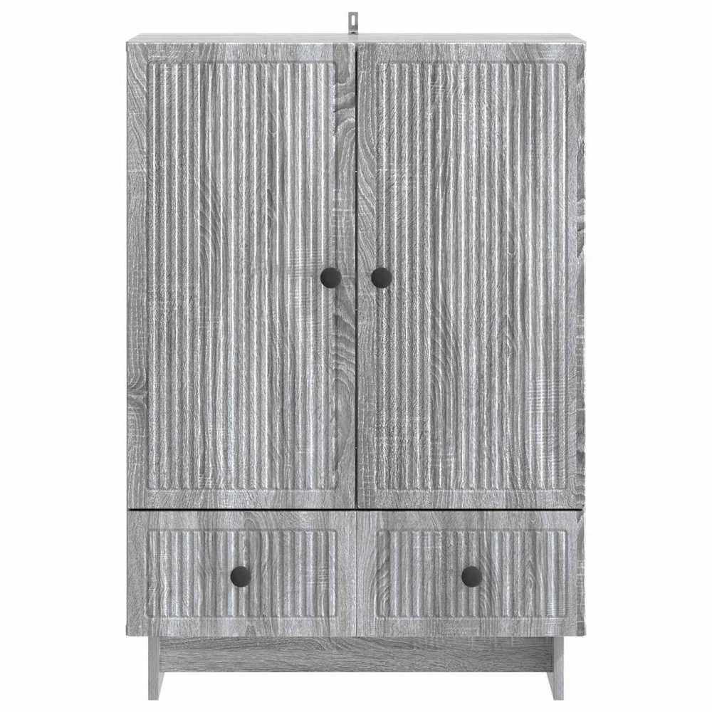 Kabalas Pilka Sonoma 66 x 34,5 x 95 cm Dirbtinė mediena