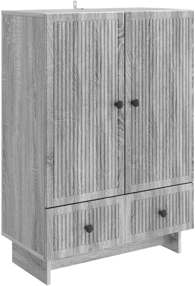 Kabalas Pilka Sonoma 66 x 34,5 x 95 cm Dirbtinė mediena