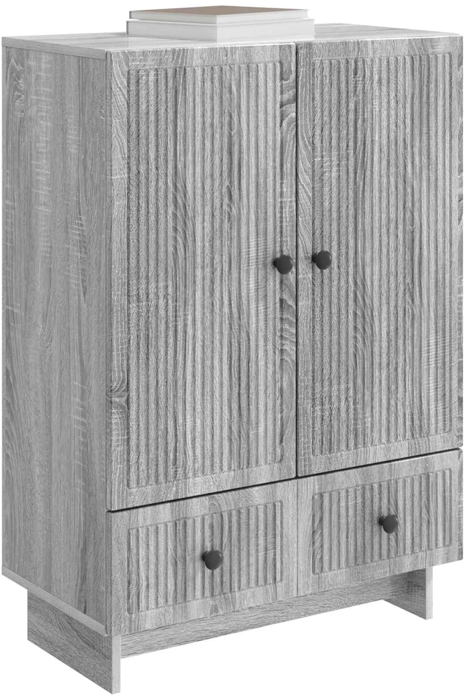 Kabalas Pilka Sonoma 66 x 34,5 x 95 cm Dirbtinė mediena