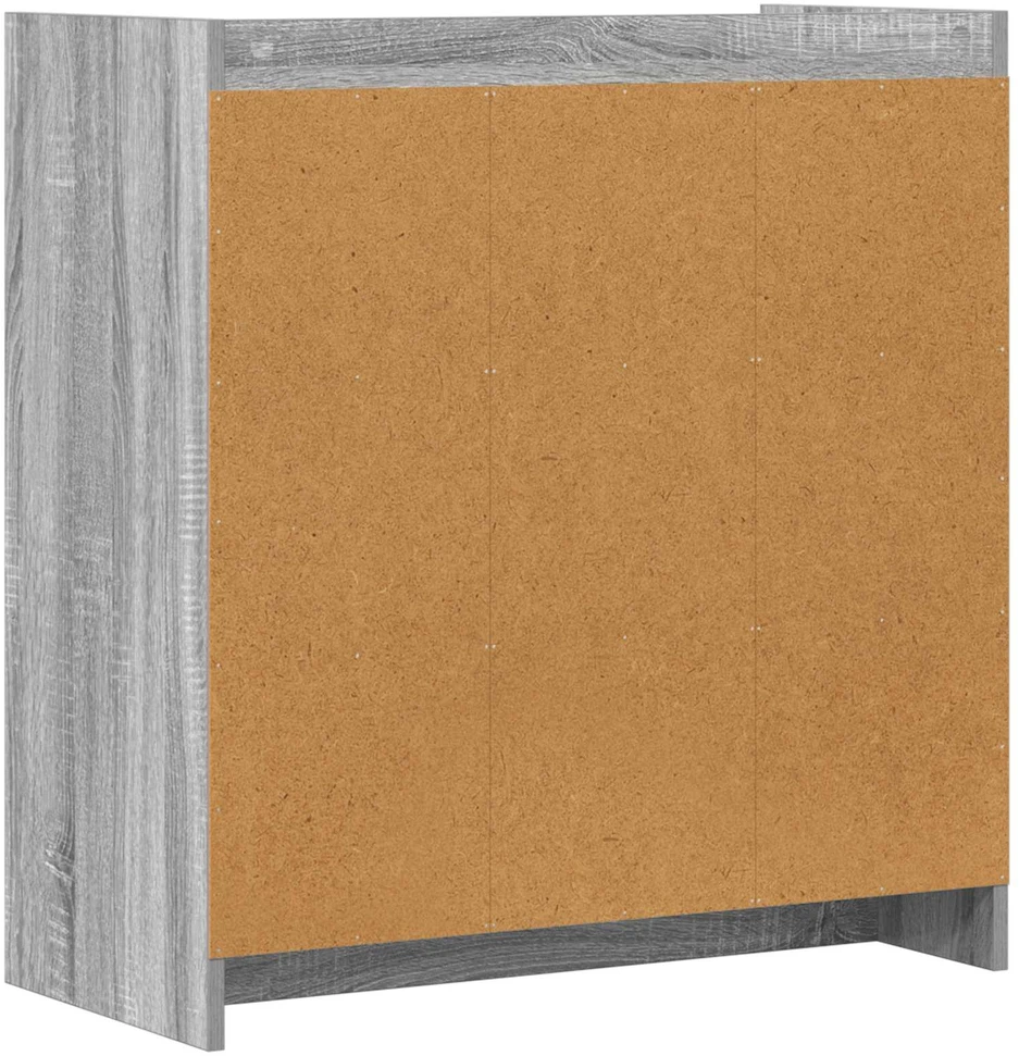 Kabalas Pilka Sonoma 72 x 36 x 80 cm Apdirbta mediena