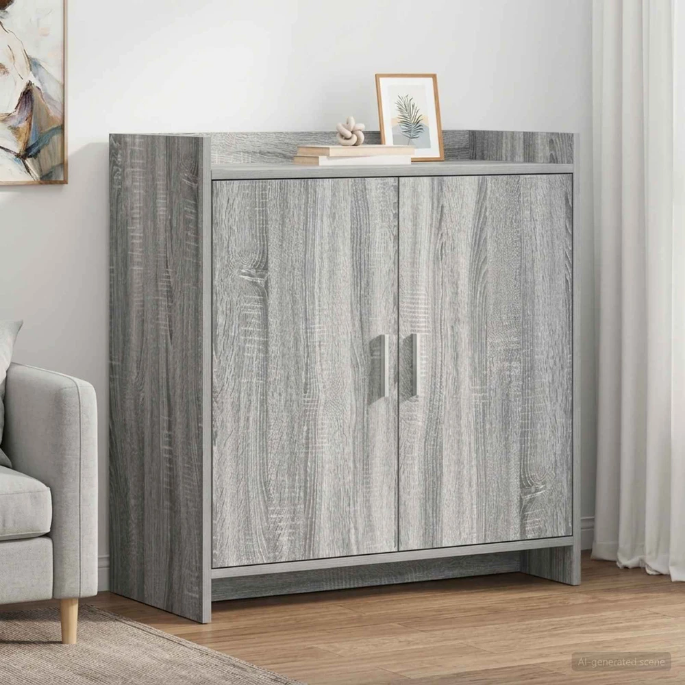 Kabalas Pilka Sonoma 72 x 36 x 80 cm Apdirbta mediena