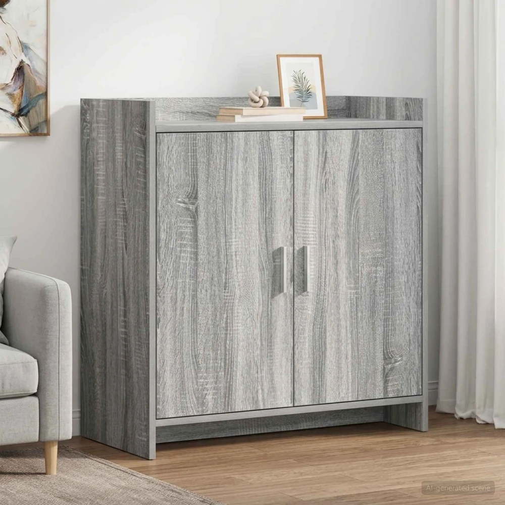 Kabalas Pilka Sonoma 72 x 36 x 80 cm Apdirbta mediena