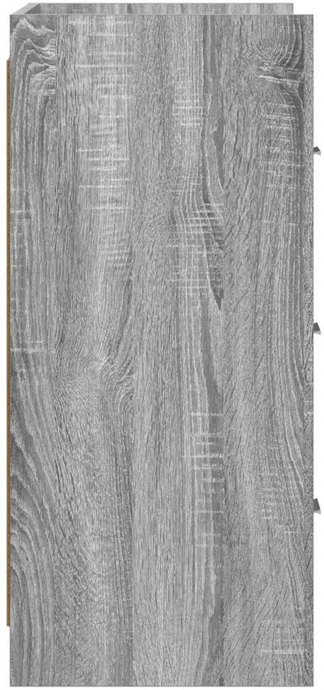 Kabalas Pilka Sonoma 75 x 33 x 80 cm Apdirbta mediena
