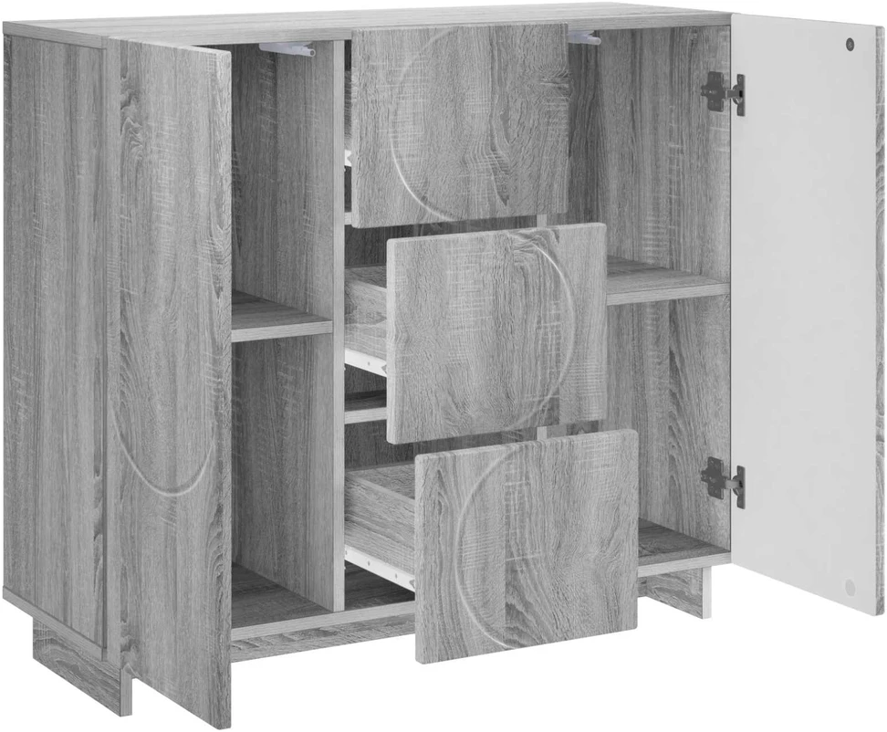 Kabalas Pilka Sonoma 85,5 x 31 x 75 cm Apdirbta mediena