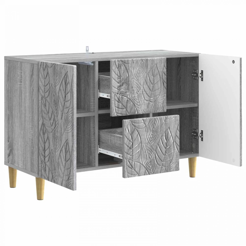 Kabalas Pilka Sonoma 89 x 34,5 x 60 cm Apdirbta mediena