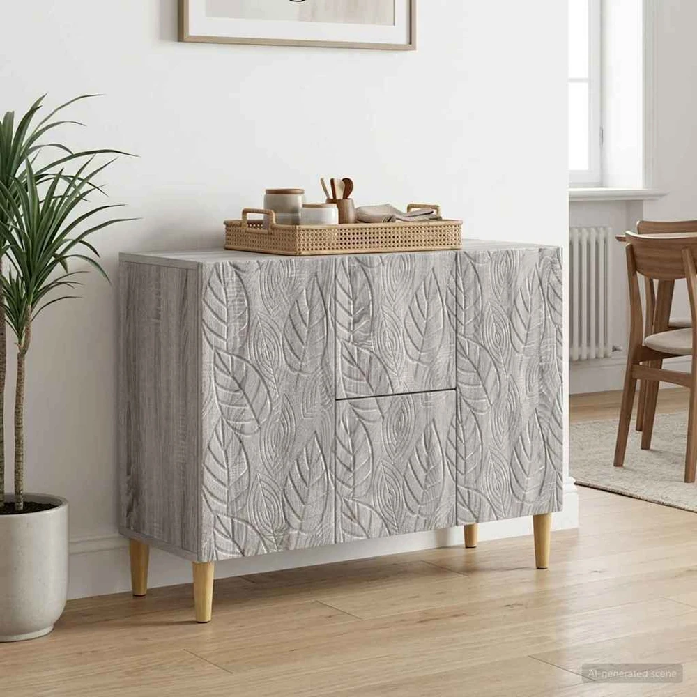Kabalas Pilka Sonoma 89 x 34,5 x 60 cm Apdirbta mediena