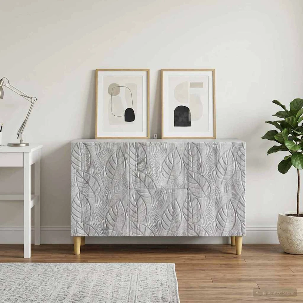 Kabalas Pilka Sonoma 89 x 34,5 x 60 cm Apdirbta mediena