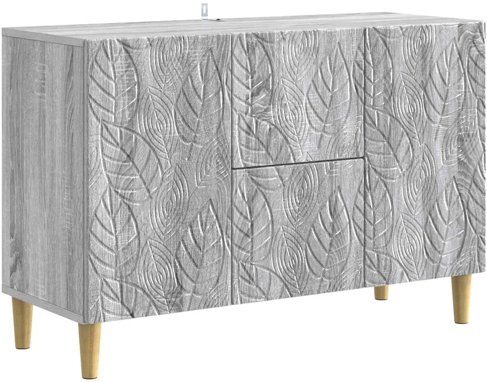 Kabalas Pilka Sonoma 89 x 34,5 x 60 cm Apdirbta mediena