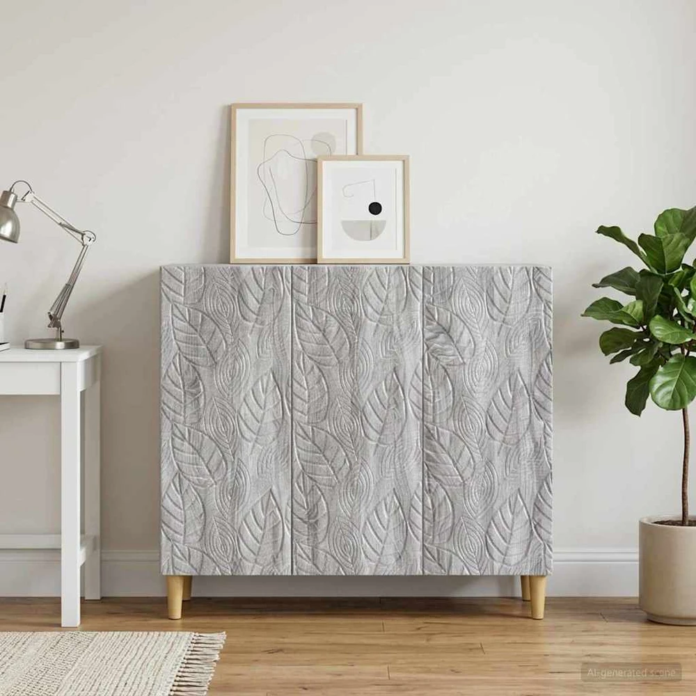 Kabalas Pilka Sonoma 89 x 34,5 x 80 cm Apdirbta mediena