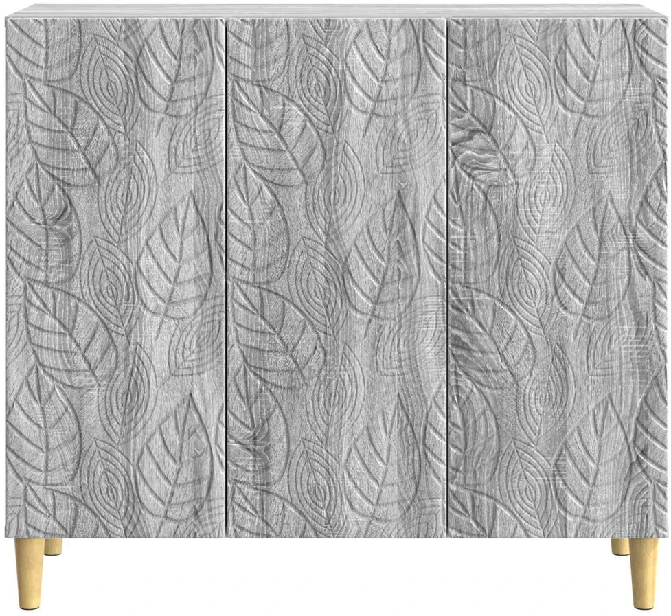 Kabalas Pilka Sonoma 89 x 34,5 x 80 cm Apdirbta mediena