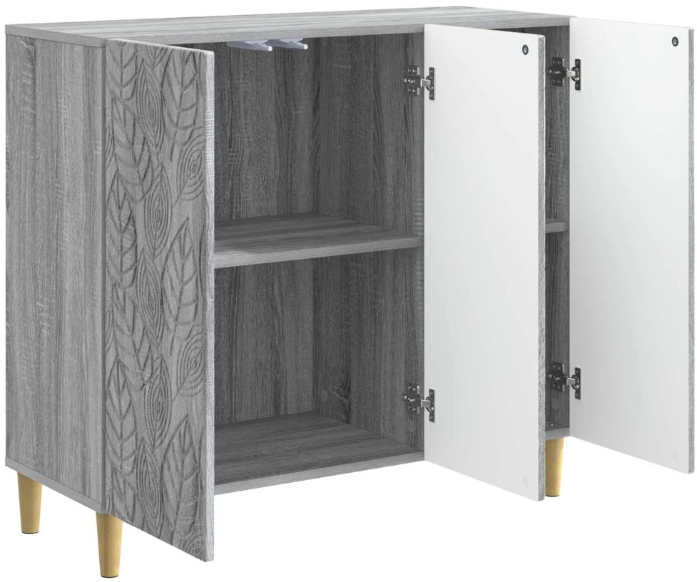 Kabalas Pilka Sonoma 89 x 34,5 x 80 cm Apdirbta mediena