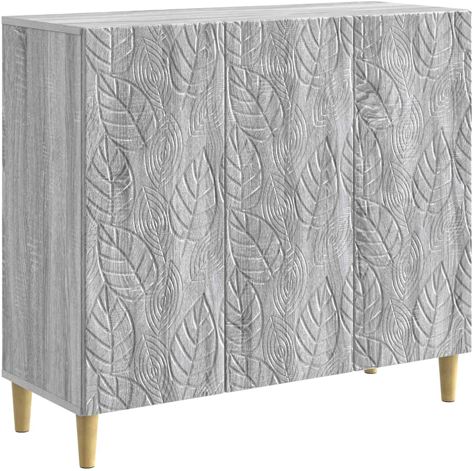 Kabalas Pilka Sonoma 89 x 34,5 x 80 cm Apdirbta mediena