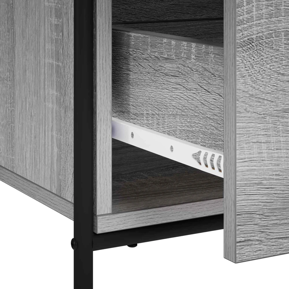 Kabalas Pilka Sonoma 97 x 33 x 81 cm Apdirbta mediena
