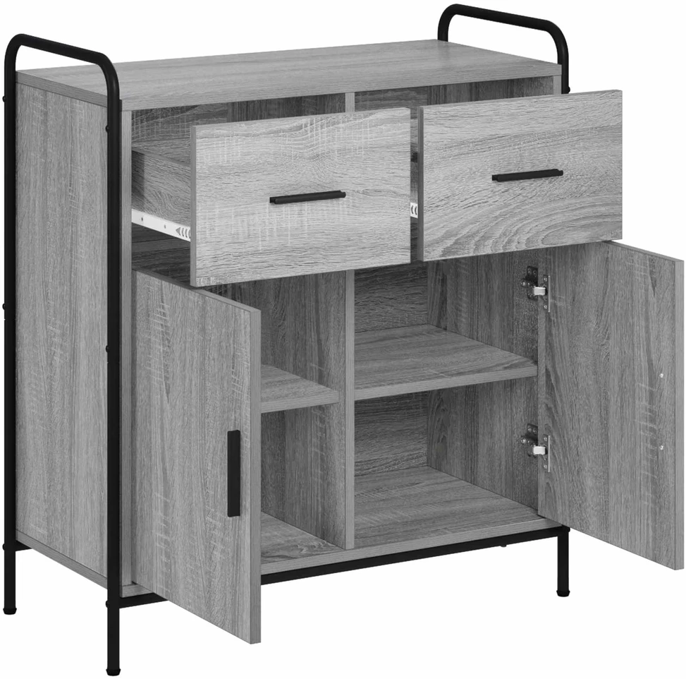 Kabalas Pilka Sonoma 97 x 33 x 81 cm Apdirbta mediena