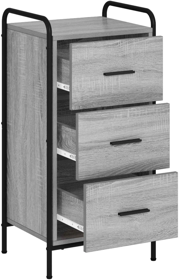 Kabalas Pilka Sonoma 97 x 33 x 81 cm Apdirbta mediena