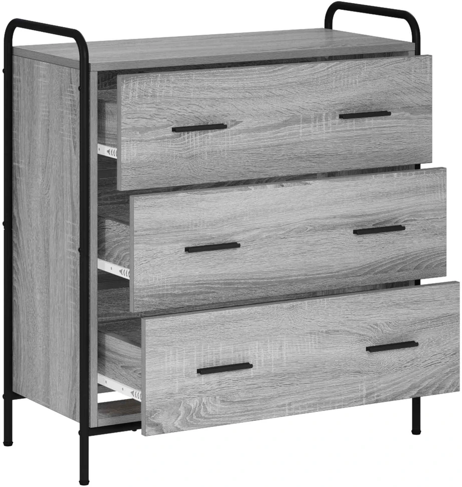 Kabalas Pilka Sonoma 97 x 33 x 81 cm Apdirbta mediena
