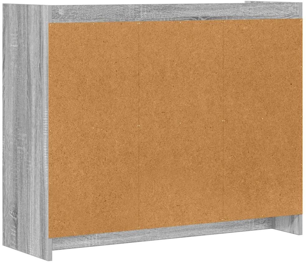Kabalas Pilka Sonoma 98,5 x 33 x 80 cm Apdirbta mediena