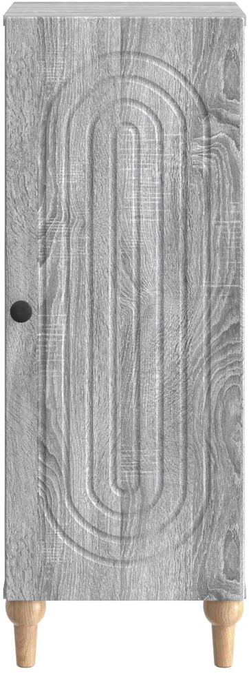 Kabalas Pilka sonoma ąžuolo 33 x 34,5 x 90 cm Apdirbta mediena