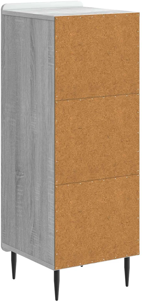 Kabalas Pilka sonoma ąžuolo 34,5 x 33 x 92 cm Apdirbta mediena
