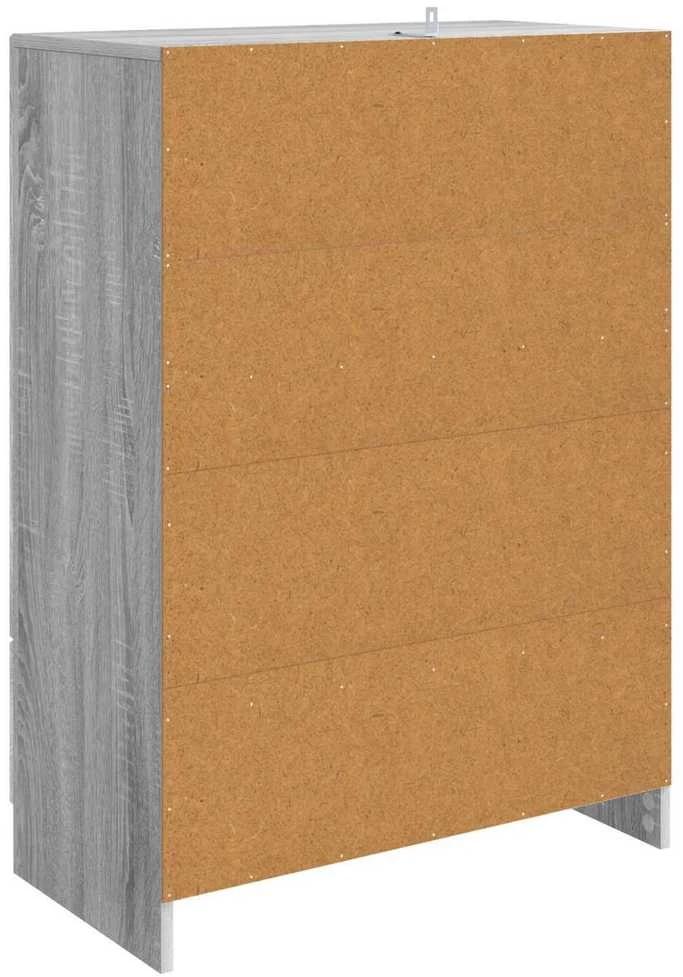 Kabalas Pilka sonoma ąžuolo 66 x 34,5 x 92 cm Apdirbta mediena