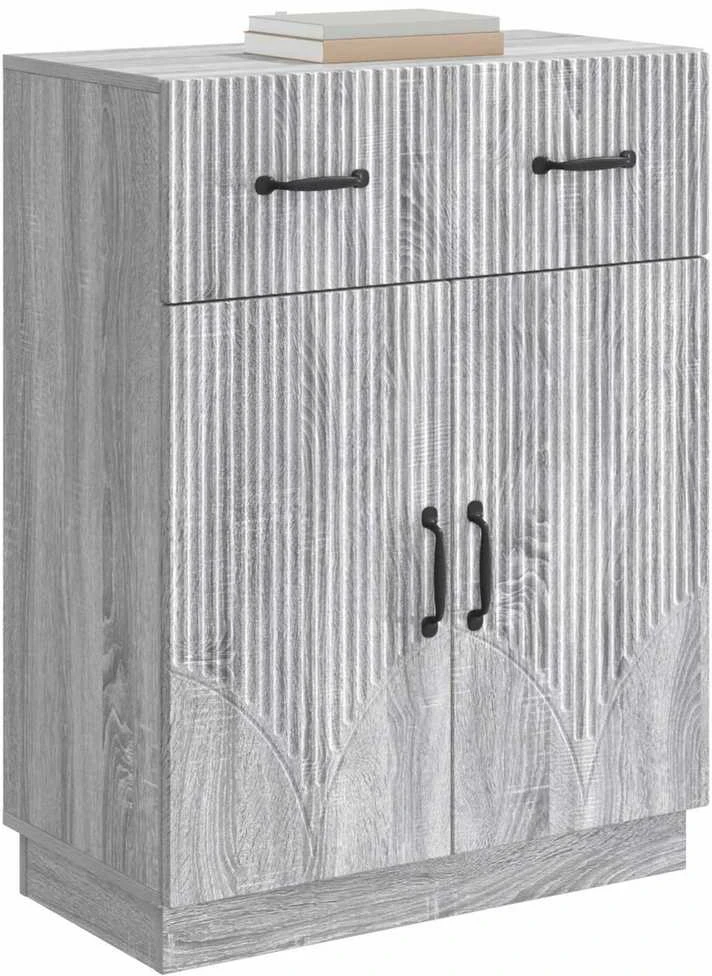 Kabalas Pilka sonoma ąžuolo 66 x 34,5 x 87 cm Apdirbta mediena