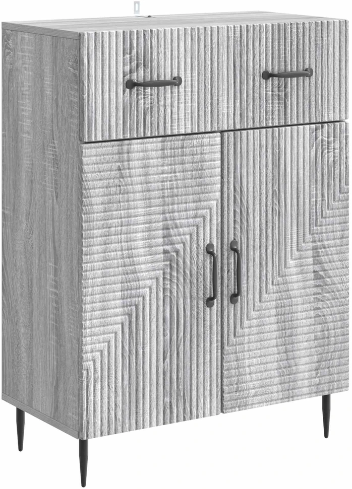 Kabalas Pilka sonoma ąžuolo 66 x 34,5 x 89,5 cm