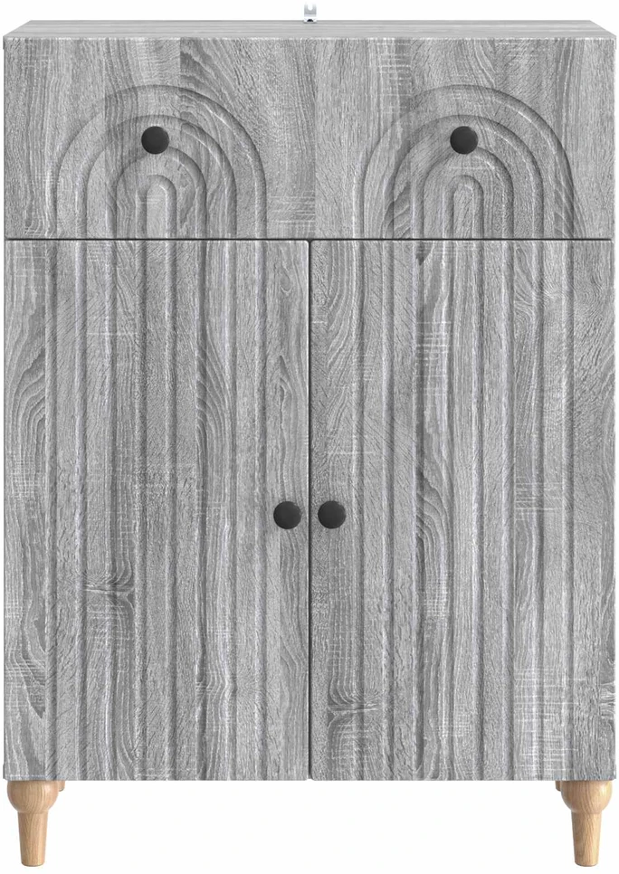 Kabalas Pilka sonoma ąžuolo 66 x 34,5 x 90 cm Apdirbta mediena
