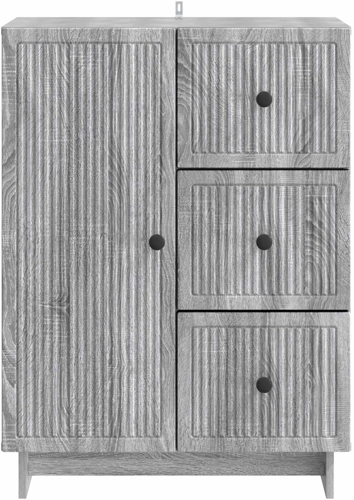 Kabalas Pilka sonoma ąžuolo 66 x 34,5 x 90 cm Apdirbta mediena