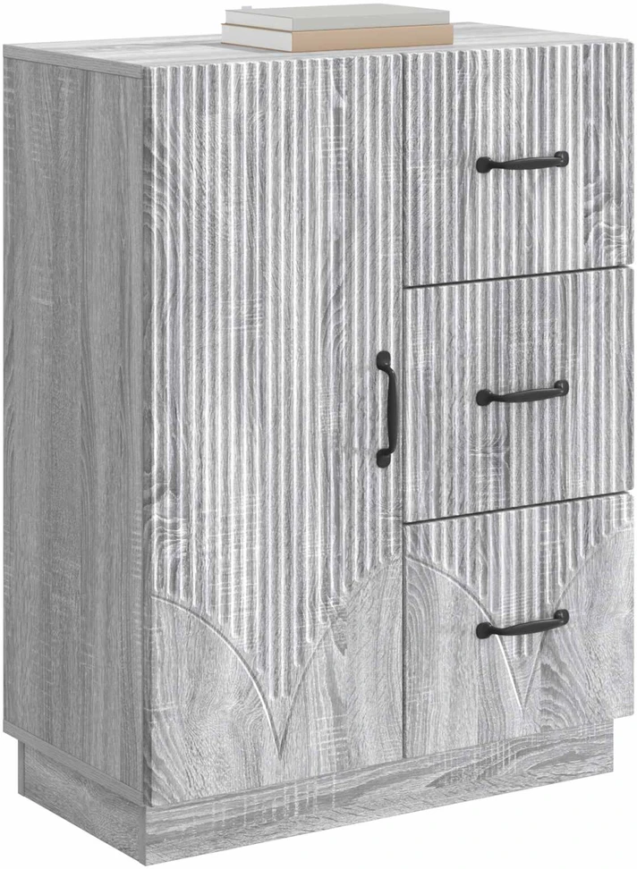 Kabalas Pilka sonoma ąžuolo 66 x 34,5 x 87 cm Apdirbta mediena
