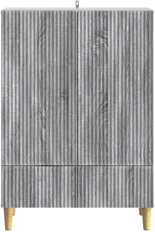 Kabalas Pilka sonoma ąžuolo 66 x 34,5 x 95 cm Apdirbta mediena