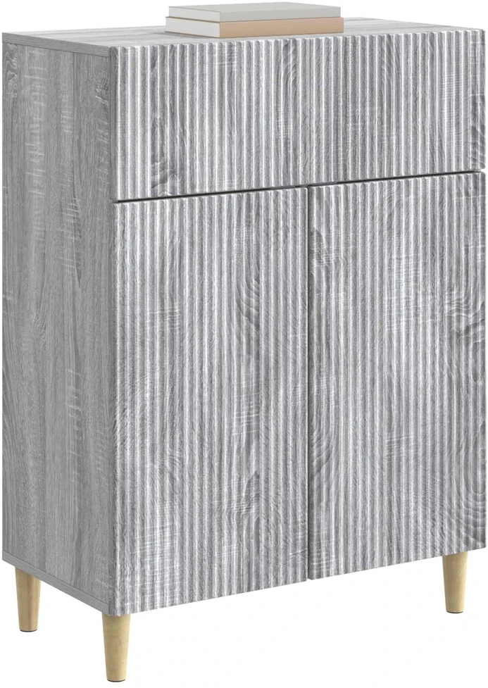 Kabalas Pilka sonoma ąžuolo 66 x 34,5 x 90 cm Apdirbta mediena