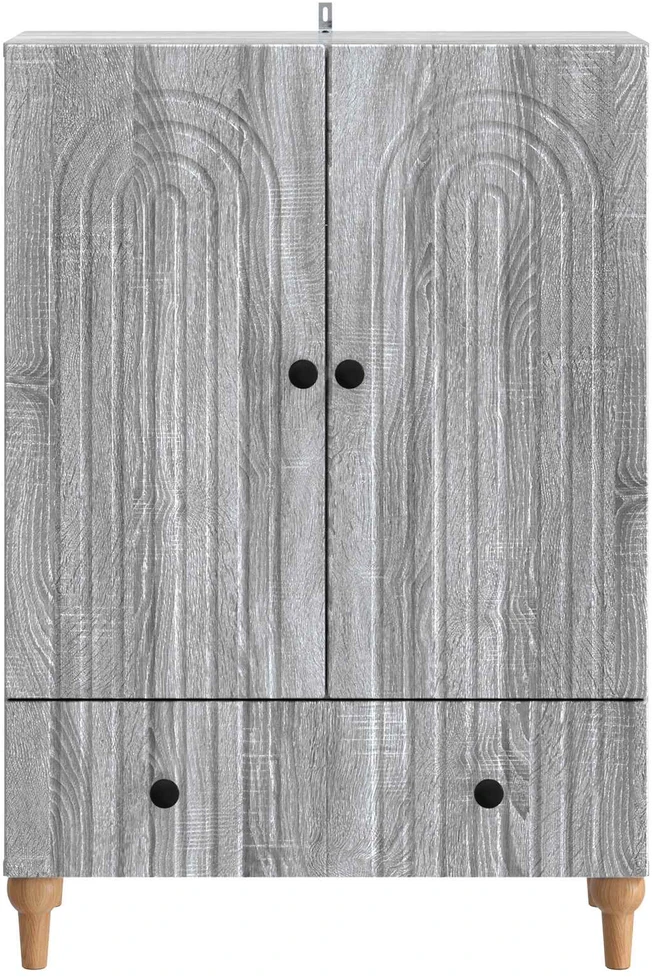 Kabalas Pilka sonoma ąžuolo 66 x 34,5 x 95 cm Apdirbta mediena