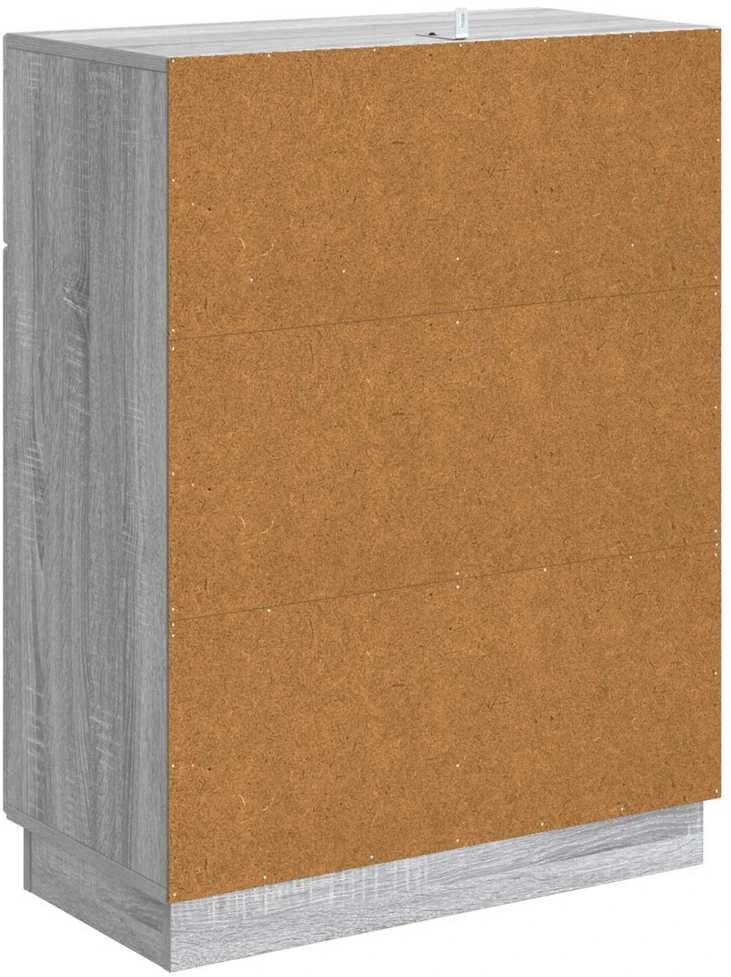 Kabalas Pilka sonoma ąžuolo 66 x 34,5 x 87 cm Apdirbta mediena