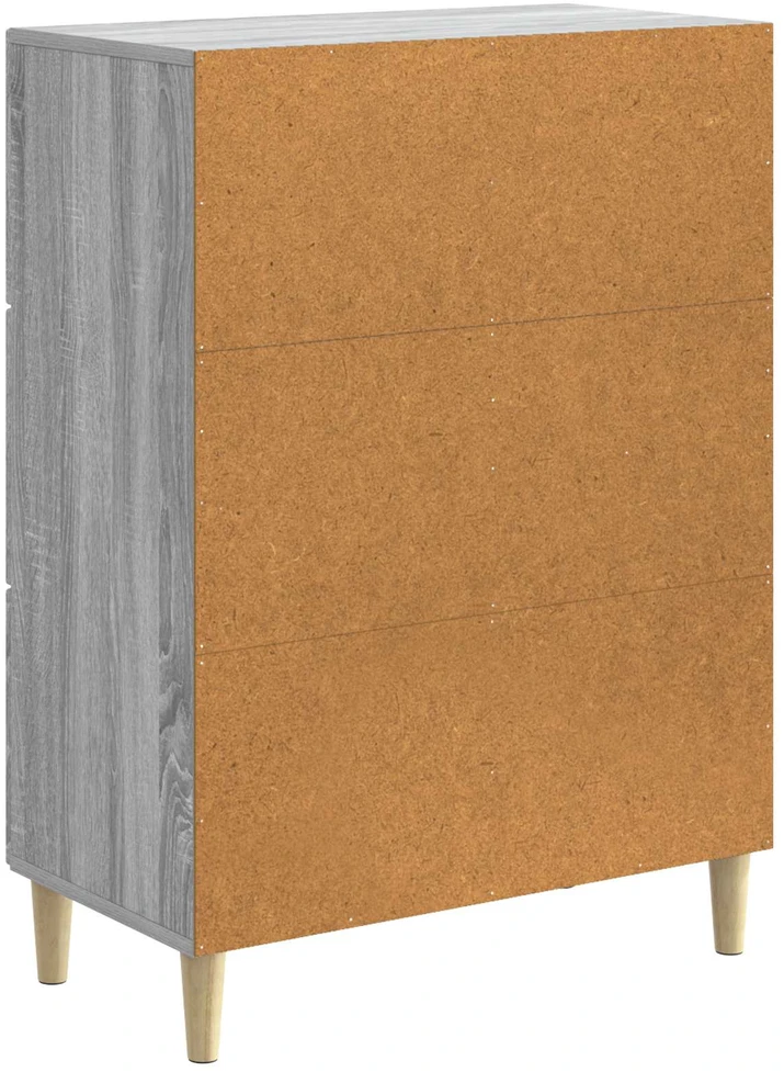 Kabalas Pilka sonoma ąžuolo 66 x 34,5 x 90 cm Apdirbta mediena