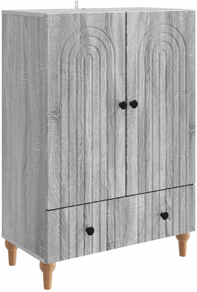 Kabalas Pilka sonoma ąžuolo 66 x 34,5 x 95 cm Apdirbta mediena