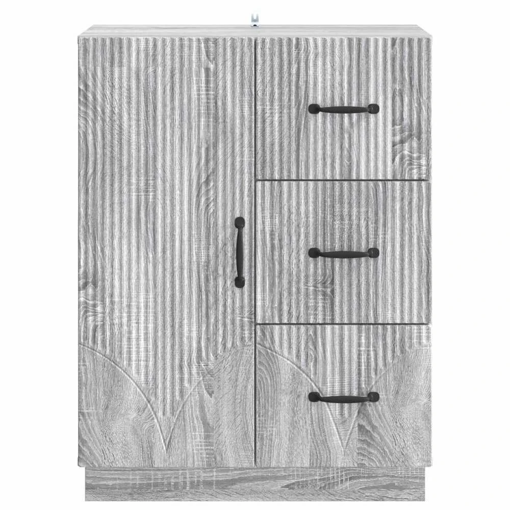 Kabalas Pilka sonoma ąžuolo 66 x 34,5 x 87 cm Apdirbta mediena