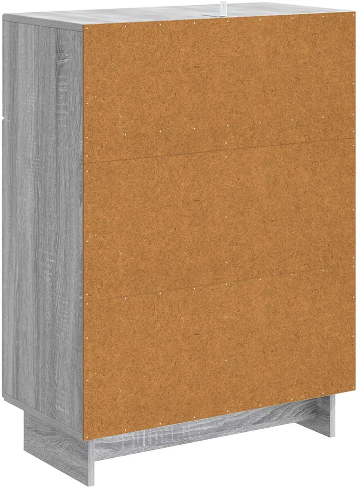 Kabalas Pilka sonoma ąžuolo 66 x 34,5 x 90 cm Apdirbta mediena