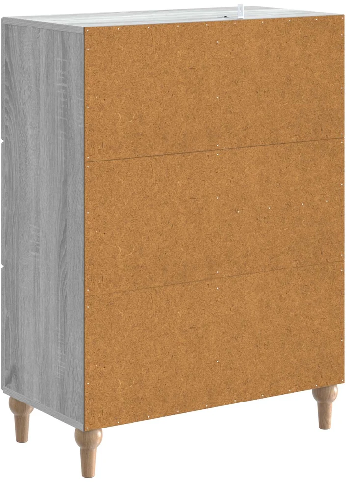 Kabalas Pilka sonoma ąžuolo 66 x 34,5 x 90 cm Apdirbta mediena