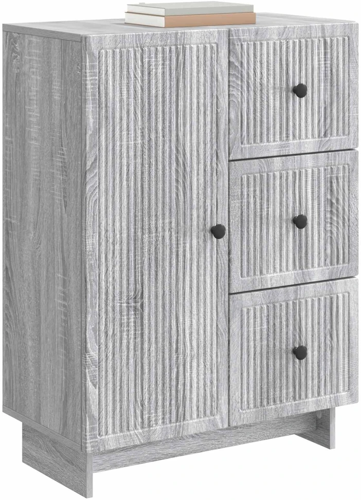 Kabalas Pilka sonoma ąžuolo 66 x 34,5 x 90 cm Apdirbta mediena
