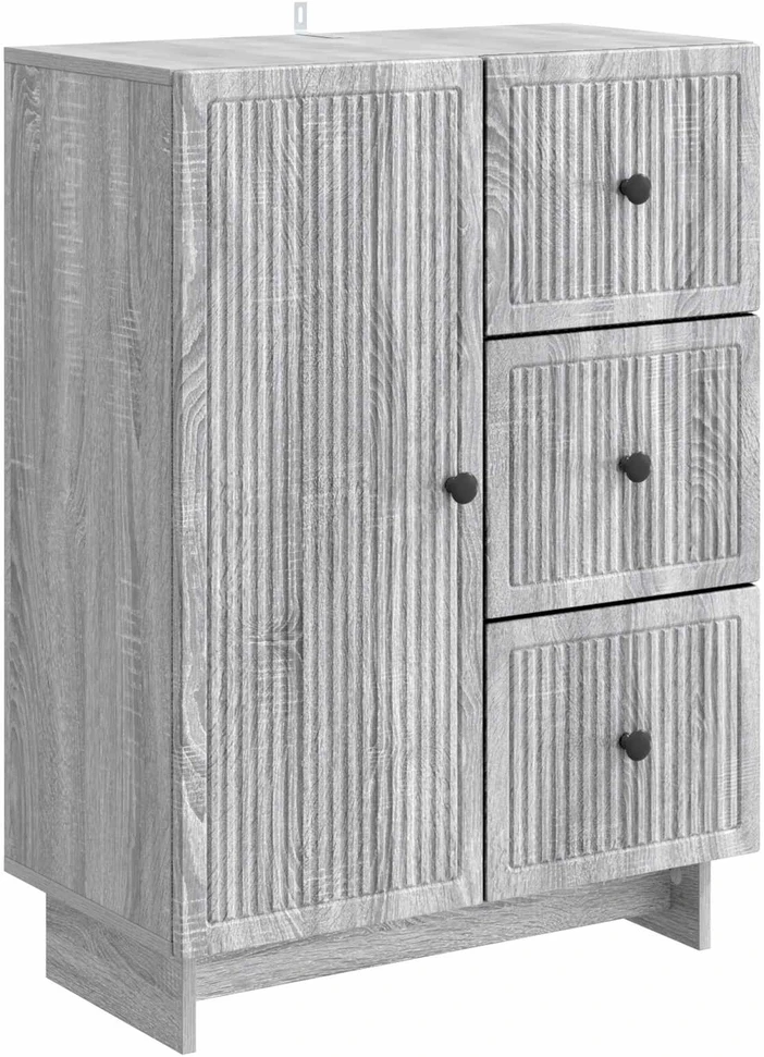 Kabalas Pilka sonoma ąžuolo 66 x 34,5 x 90 cm Apdirbta mediena